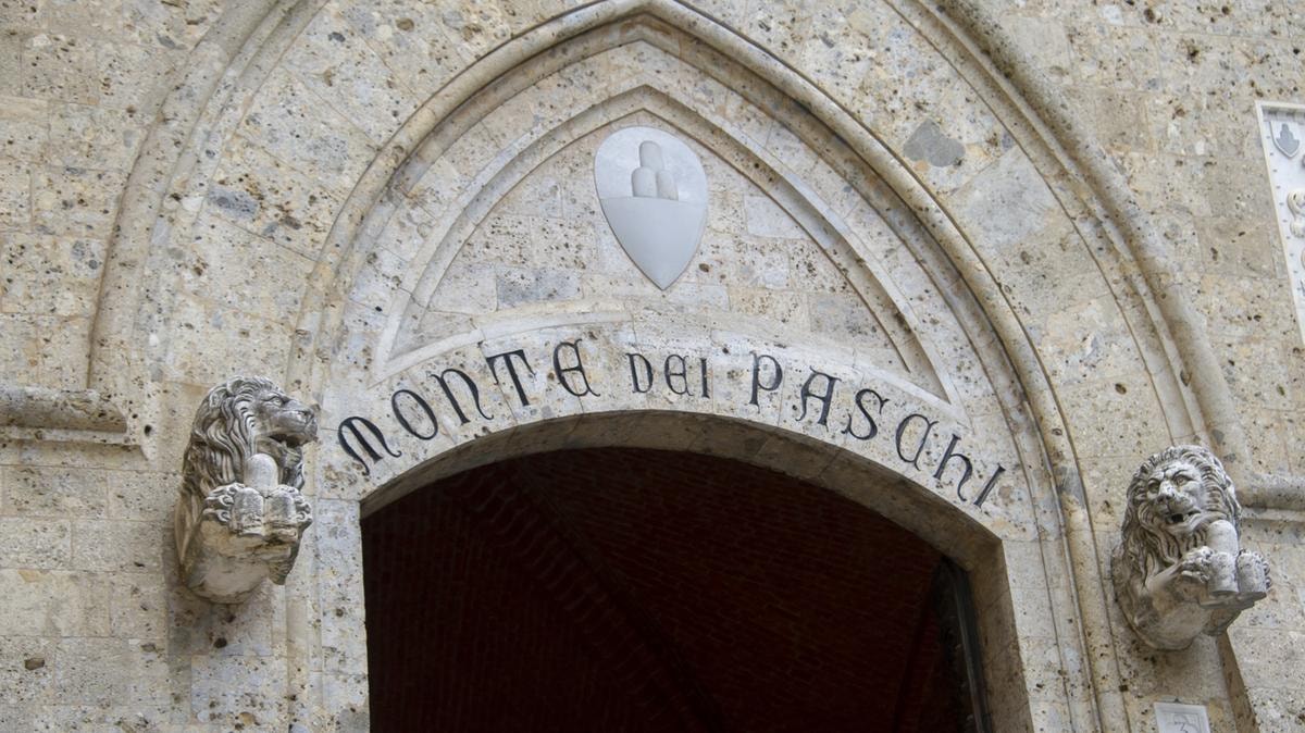 La sede di Mps in Piazza Salimbeni