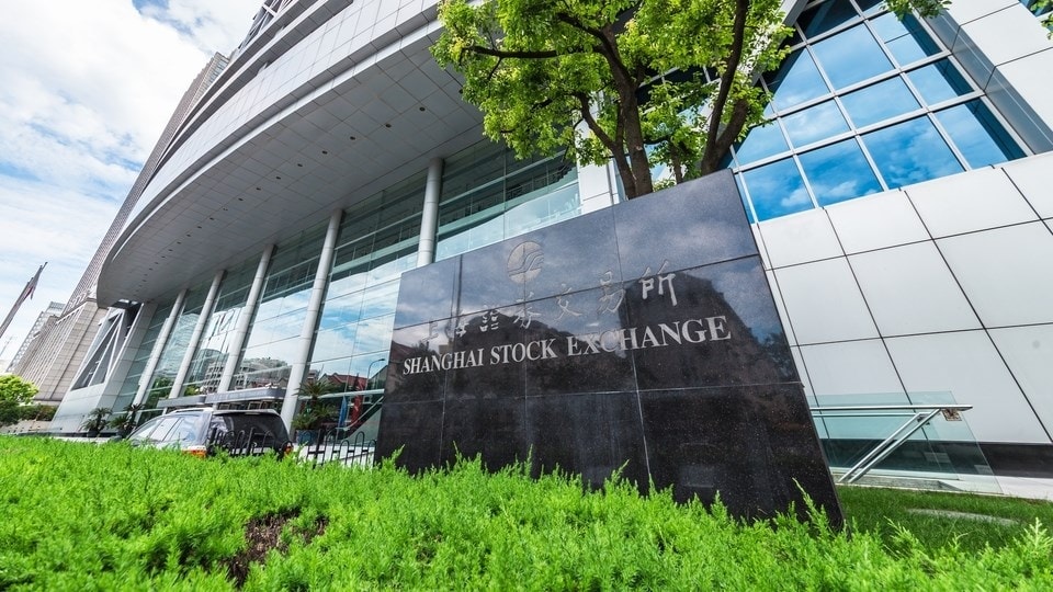 La borsa di Shanghai