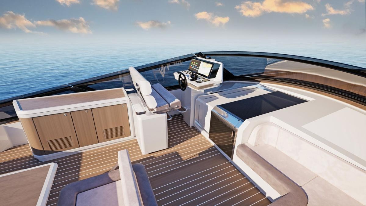 Cuore sportivo, stile italiano e fascino senza tempo per l’open cruiser runabout Itama 54