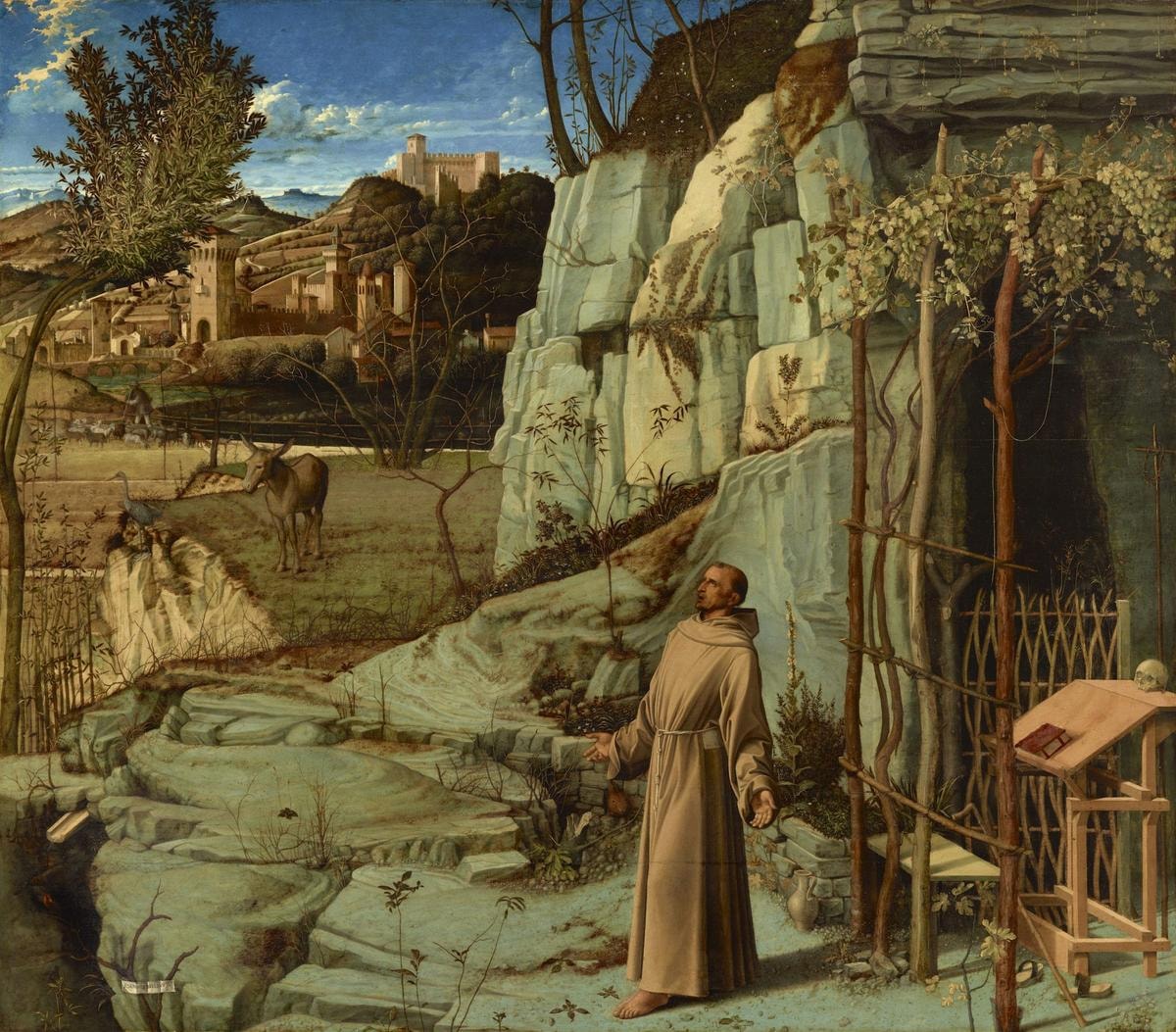 Giovanni Bellini, St. Francis in the Desert.