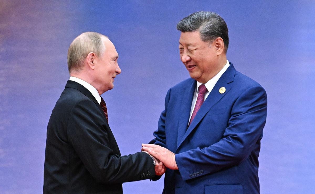 Vladimir Putin e Xi Jinping