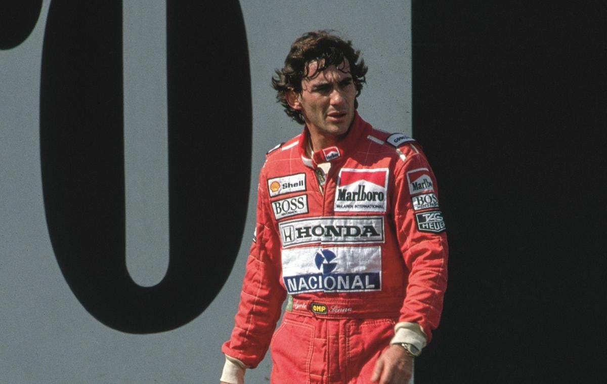 L'indimenticabile campione Ayrton Senna.
