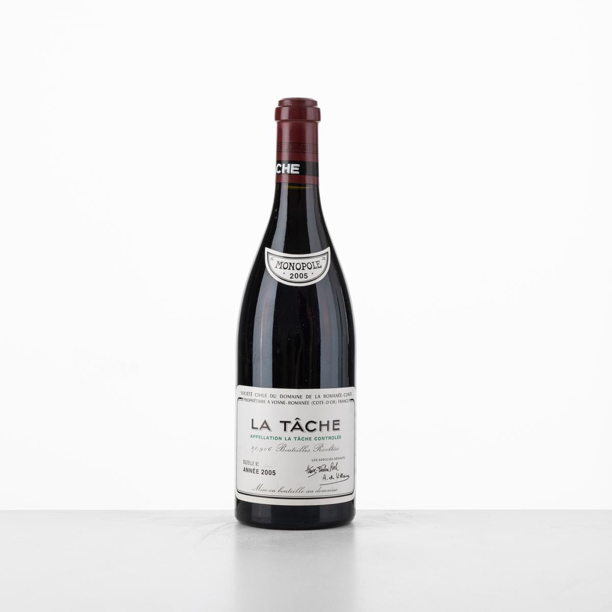 La Tâche, Domaine de la Romanée Conti, 2005 (lotto 473, stima da 3 a 4mila euro).