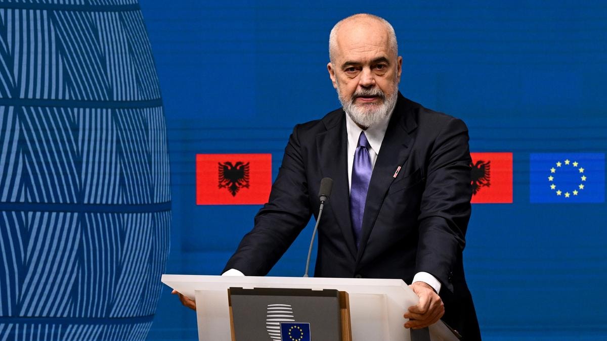 Edi Rama, primo ministro dell'Albania