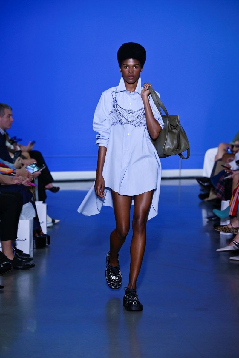 Un look Monse spring-summer 2026 (ph Giovanni Giannoni)