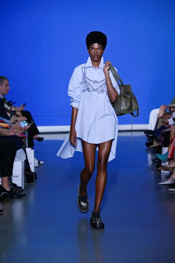Un look Monse spring-summer 2026 (ph Giovanni Giannoni)