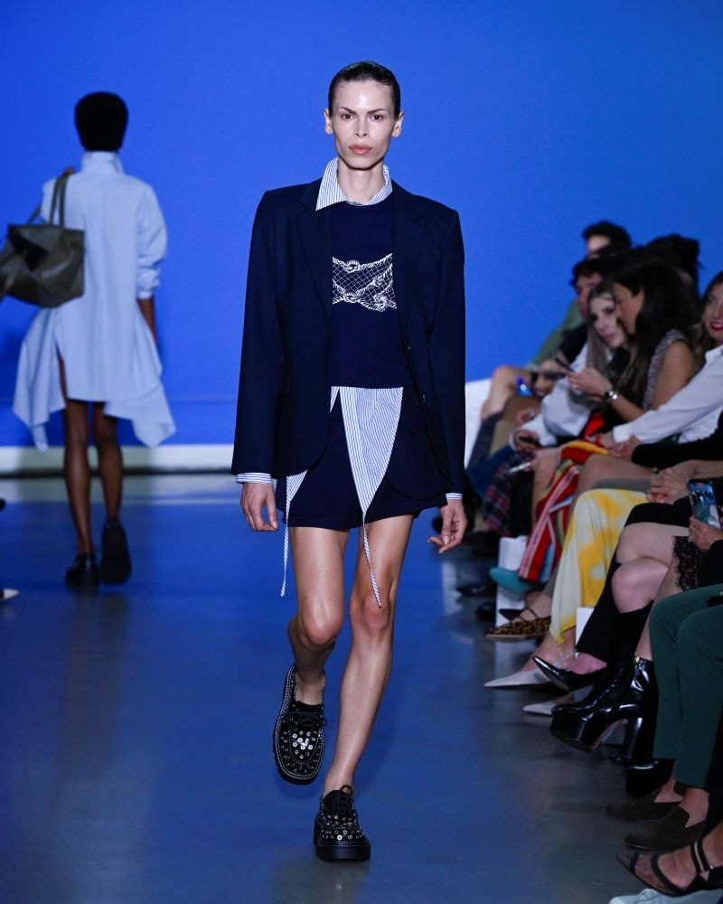 Un look Monse spring-summer 2026 (ph Giovanni Giannoni)