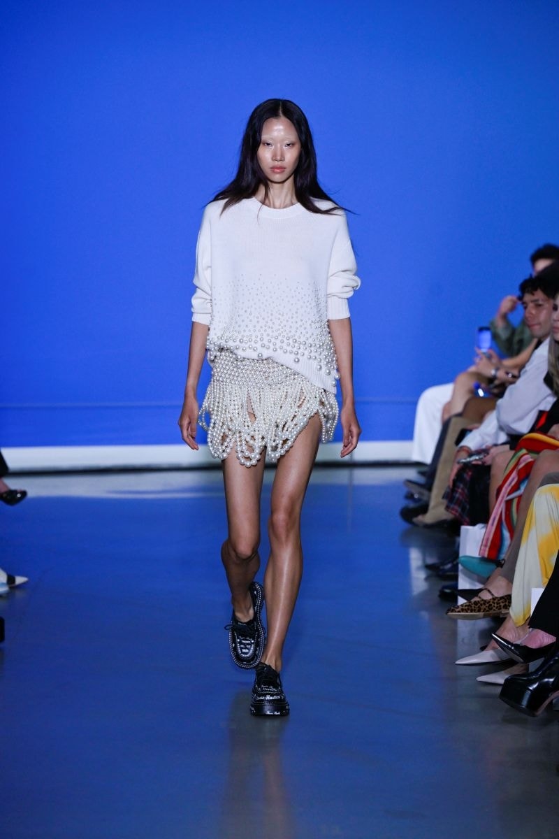 Un look Monse spring-summer 2026 (ph Giovanni Giannoni)