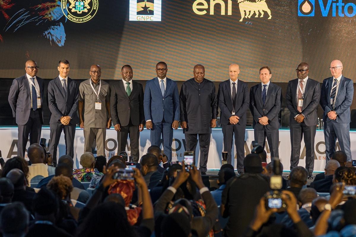La cerimonia per la firma dell'accordo in Ghana
