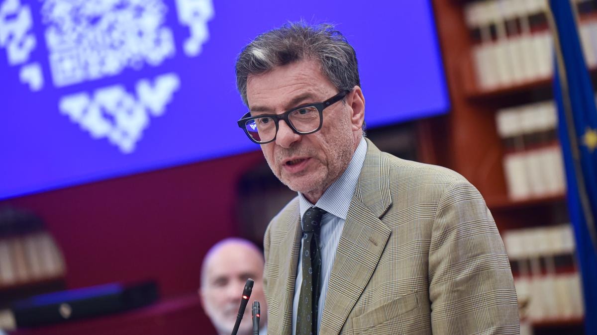 Giancarlo Giorgetti, ministro dell'Economia
