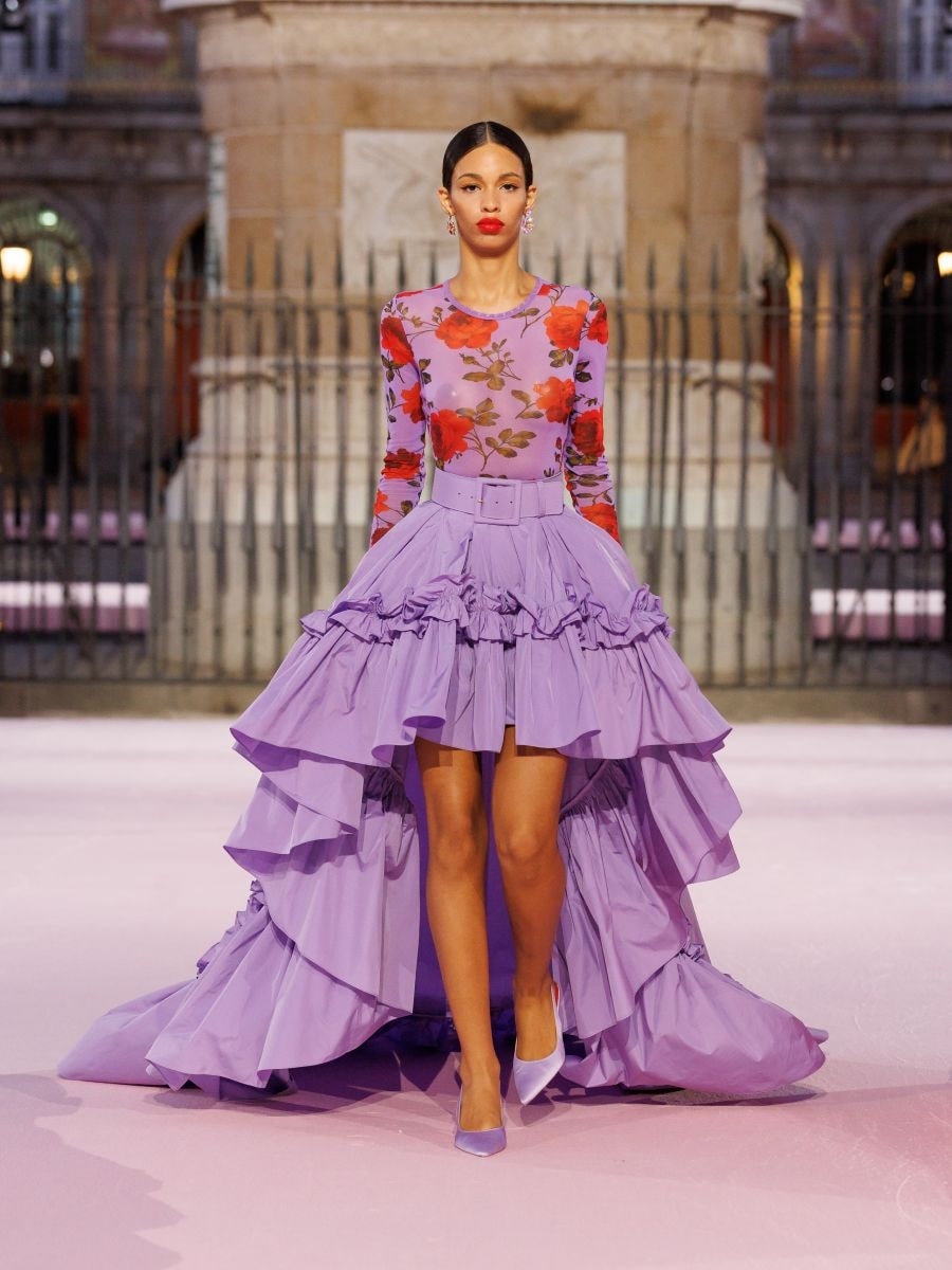 Un look Carolina Herrera s-s 2026 (courtesy Carolina Herrera )