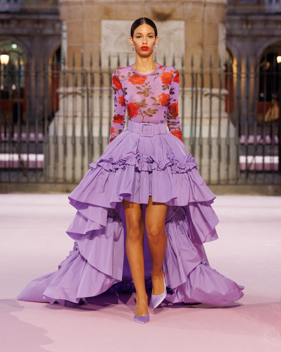 Un look Carolina Herrera s-s 2026 (courtesy Carolina Herrera )