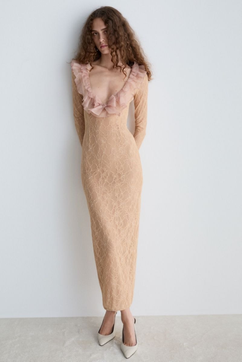 Un look Alessandra Rich spring-summer 2026 (courtesy Alessandra Rich)