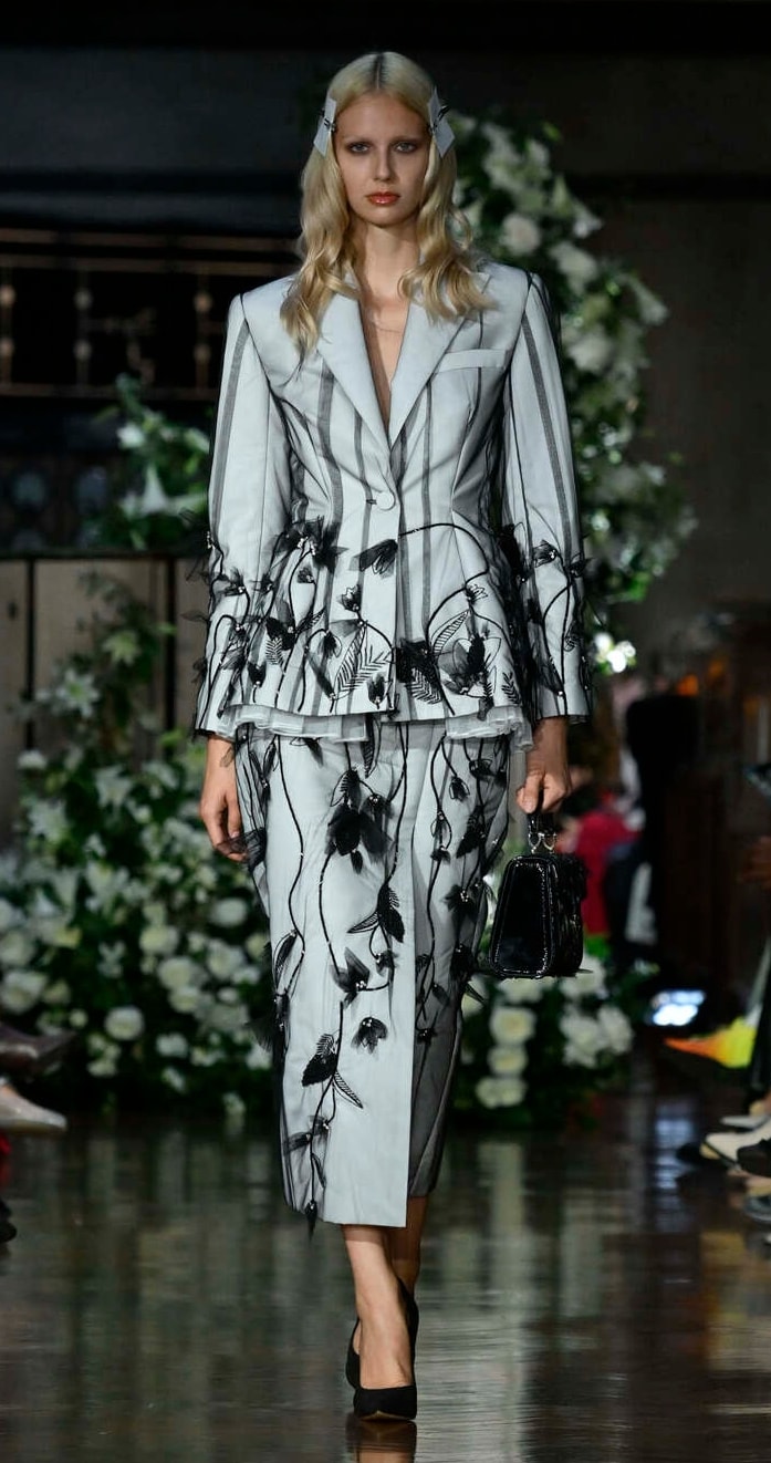 Un look Patrick McDowell spring-summer 2026 (ph Francesc Ten/MFF)