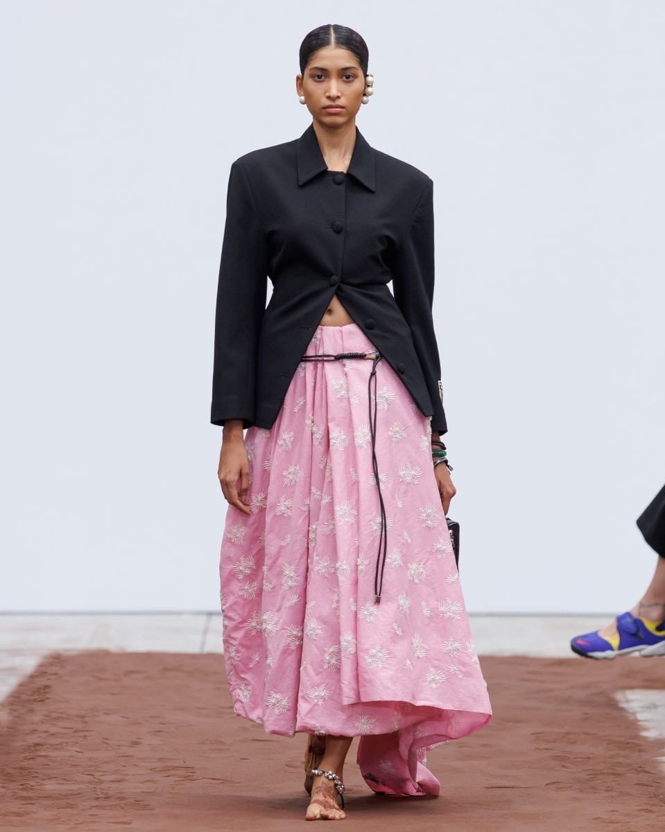 Un look Dhruv Kpoor s-s 2026 (courtesy Dhruv Kpoor)