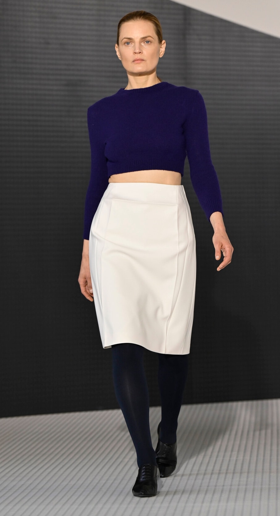 Un look Jil Sander spring-summer 2026 (ph Francesc Ten/MFF)