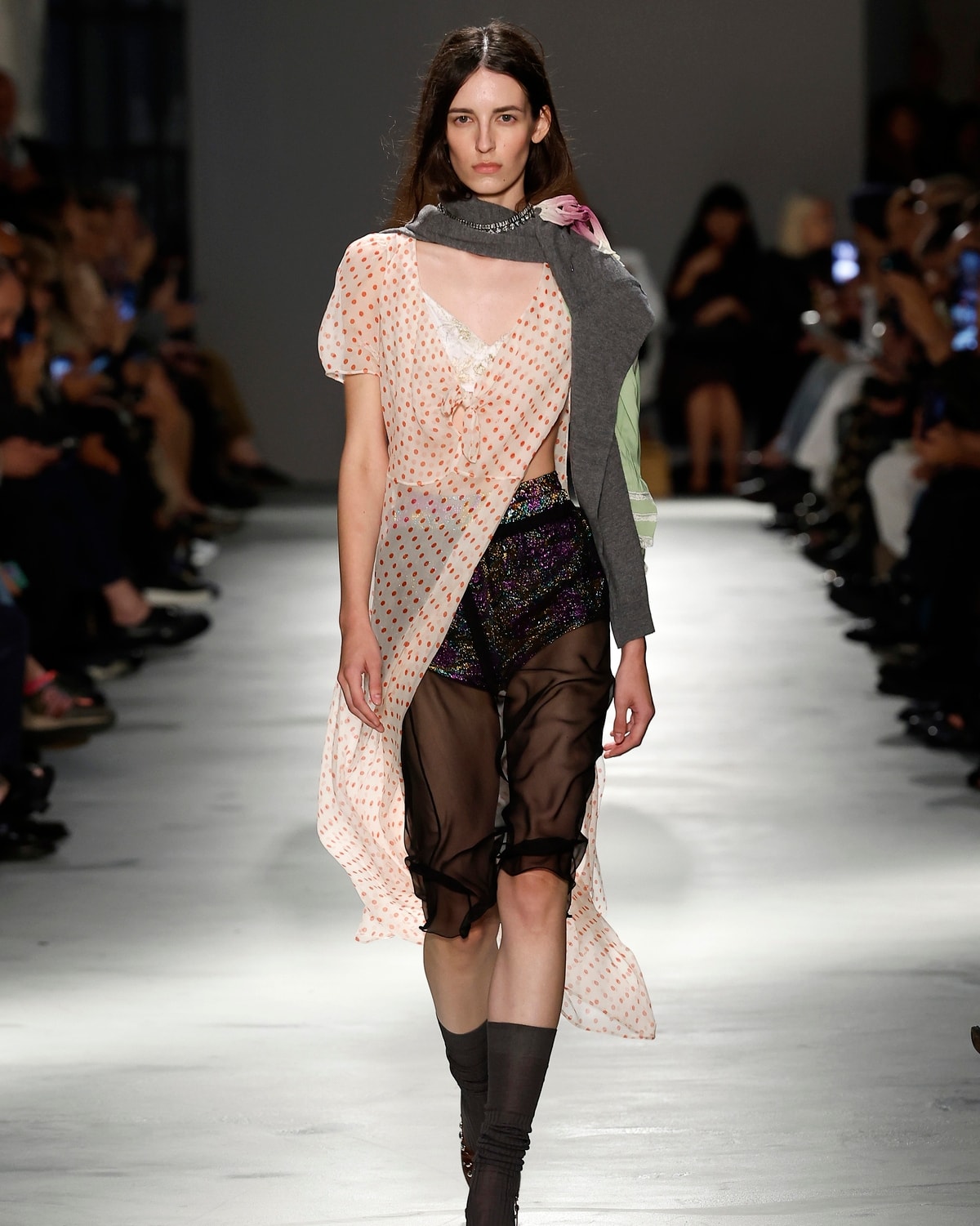 Un look N21 spring-summer 2026 (ph Francesc Ten/MFF)