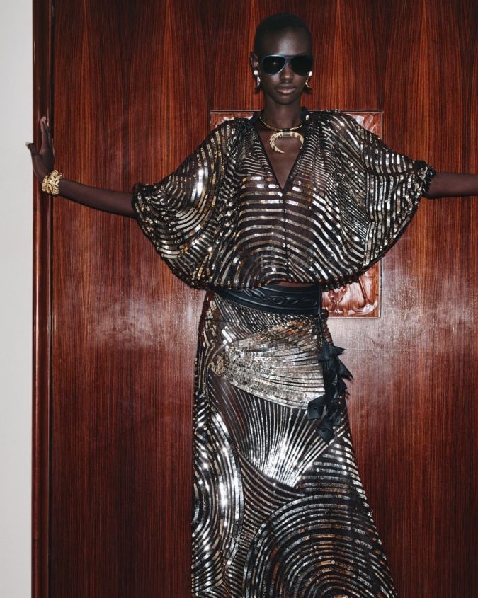Un look Pucci autunno-inverno 2025-26 (courtesy Pucci)