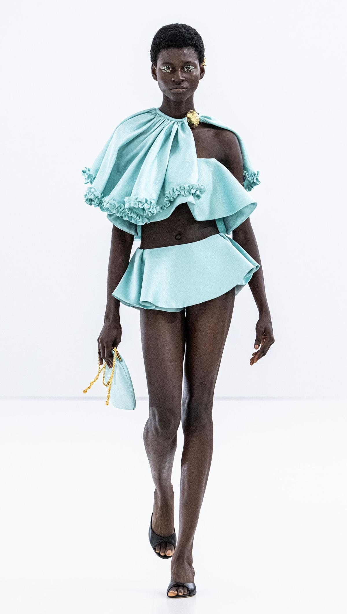 Un look Vivetta spring-summer 2026 (courtesy Vivetta)