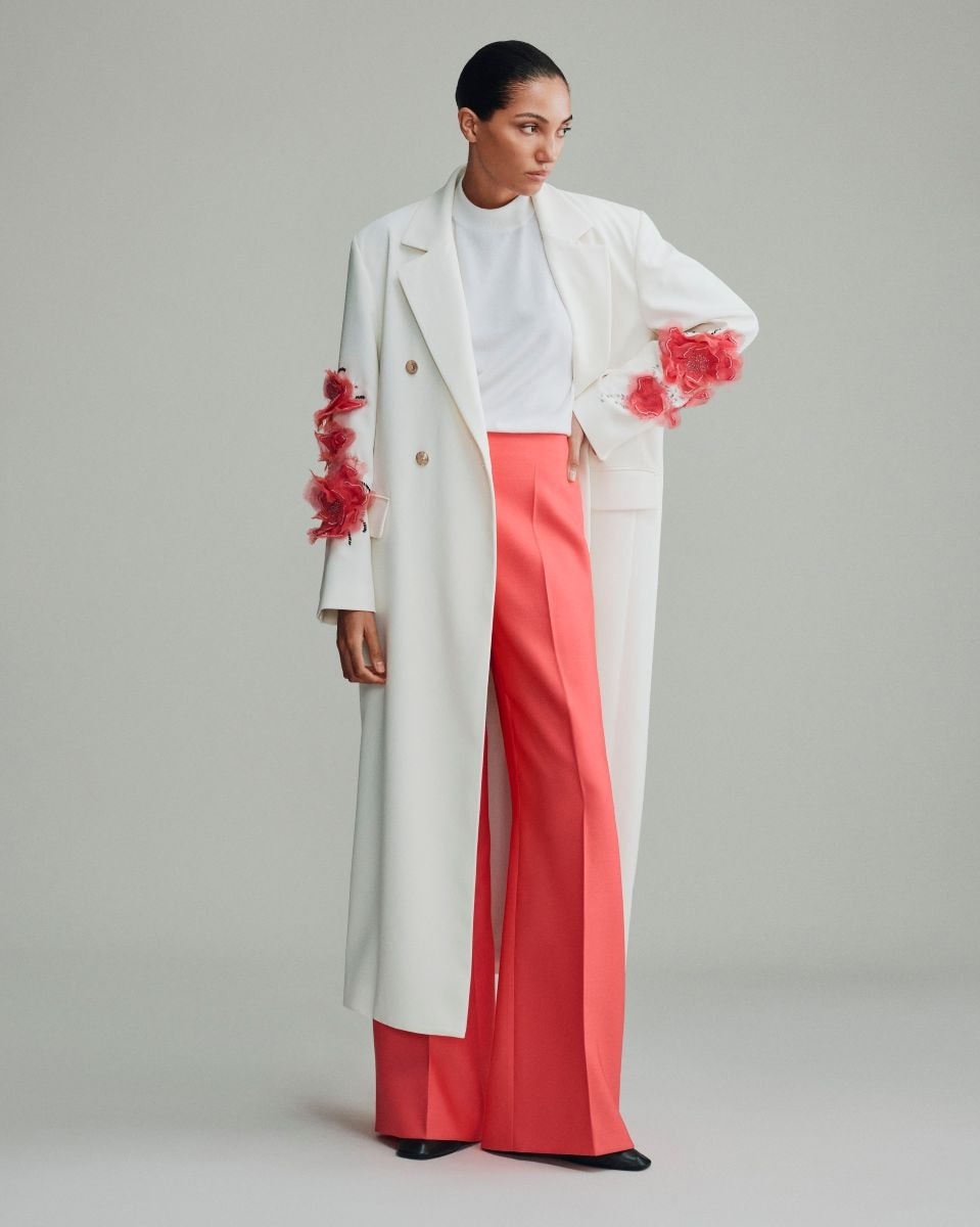 Un look Agnona p-e 2026 (courtesy Agnona)