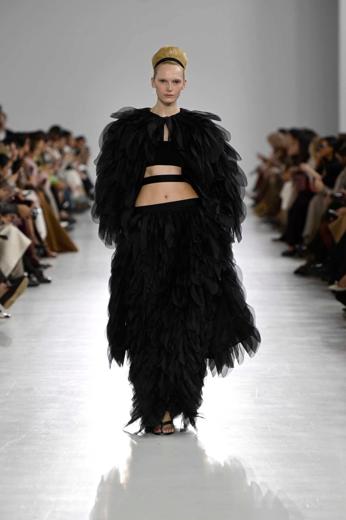 Un look Max Mara spring-summer 2026 (ph Francesc Ten/MFF)