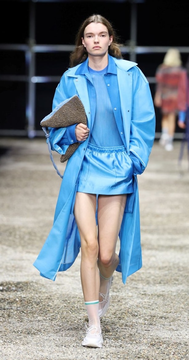 Un look Anteprima primavera-estate 2026 (courtesy Anteprima)