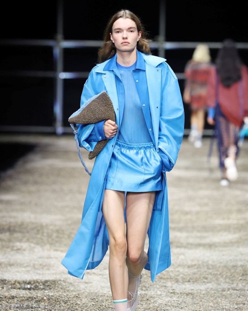 Un look Anteprima primavera-estate 2026 (courtesy Anteprima)
