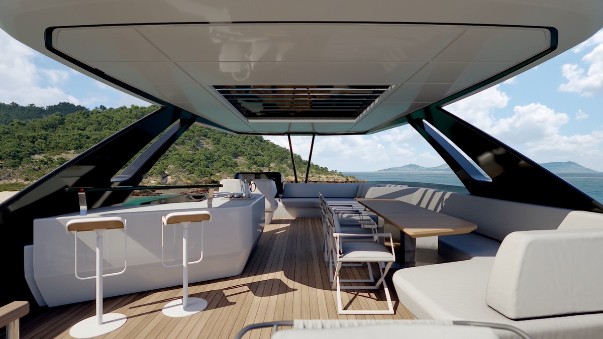 Ferretti Yachts 800: flybridge da sogno e comfort da superyacht