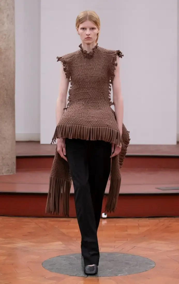 Un look Institution by Galib Gassanoff spring-summer 2026 (courtesy Institution by Galib Gassanoff)