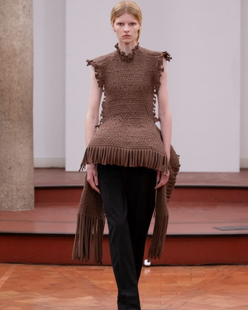 Un look Institution by Galib Gassanoff spring-summer 2026 (courtesy Institution by Galib Gassanoff)