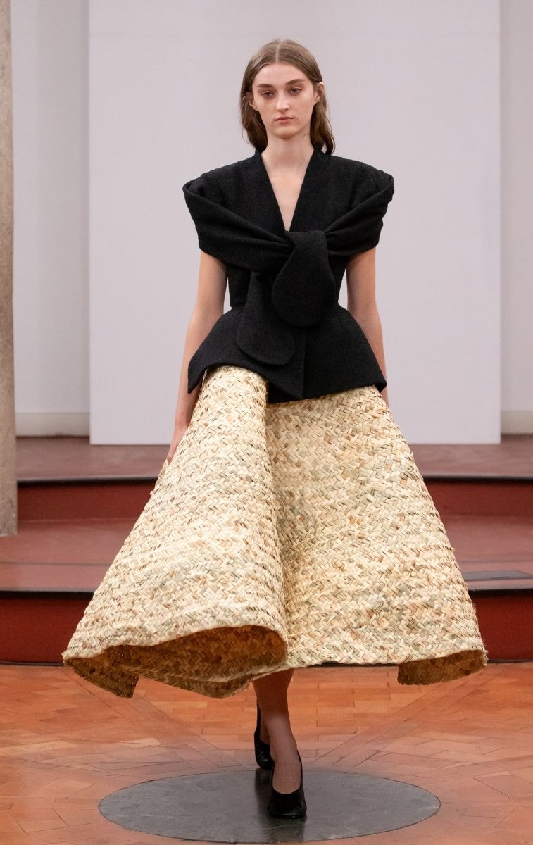 Un look Institution by Galib Gassanoff spring-summer 2026 (courtesy Institution by Galib Gassanoff)