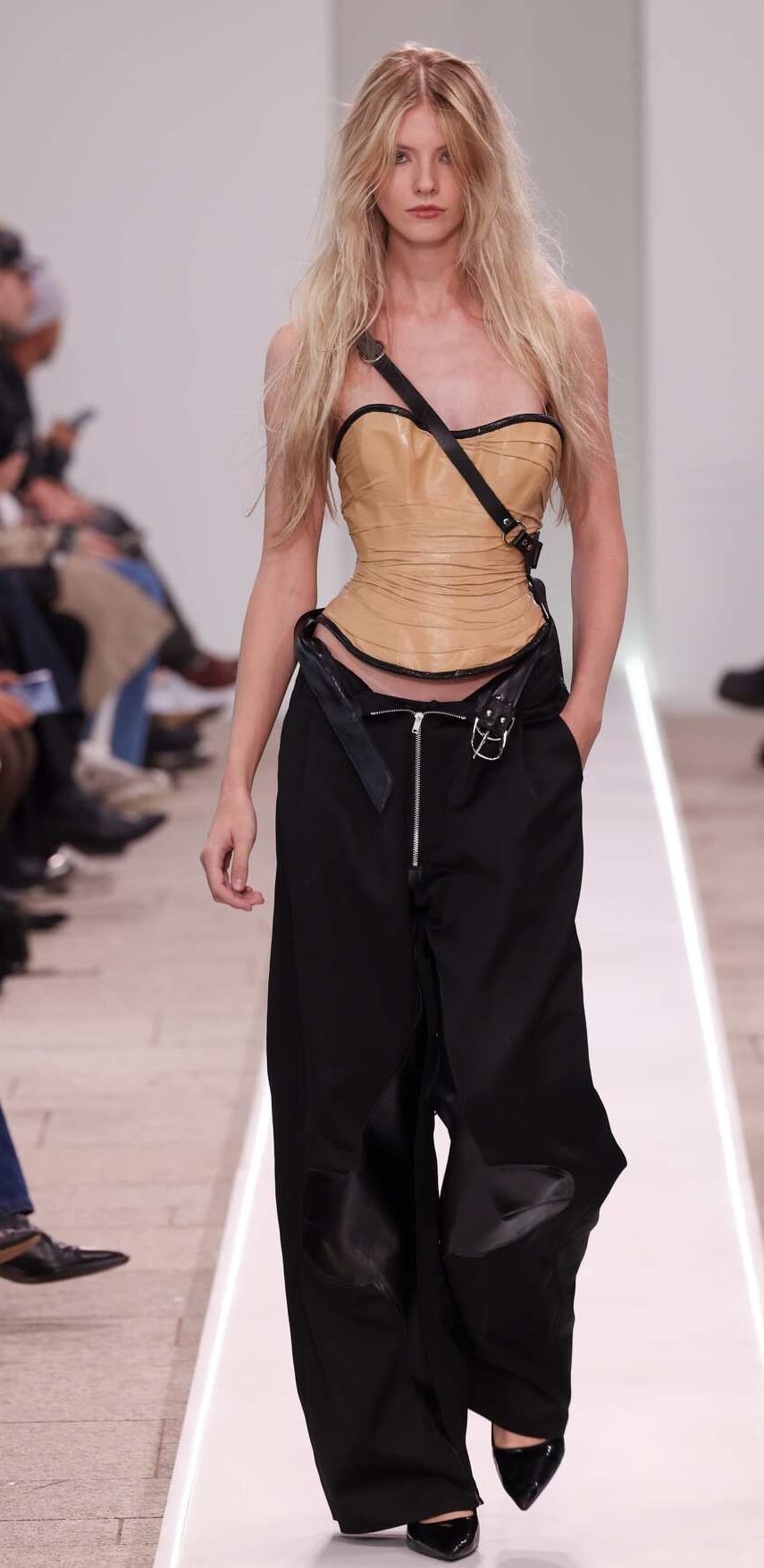 Un look Lorenzo Seghezzi spring-summer 2026 (courtesy Lorenzo Seghezzi)