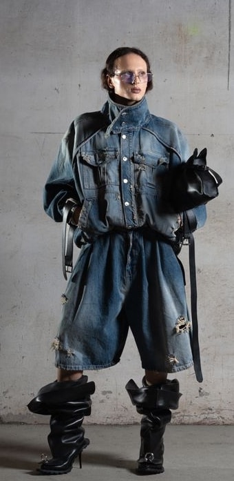 Un look Domenico Orefice spring-summer 2026 (courtesy Domenico Orefice)