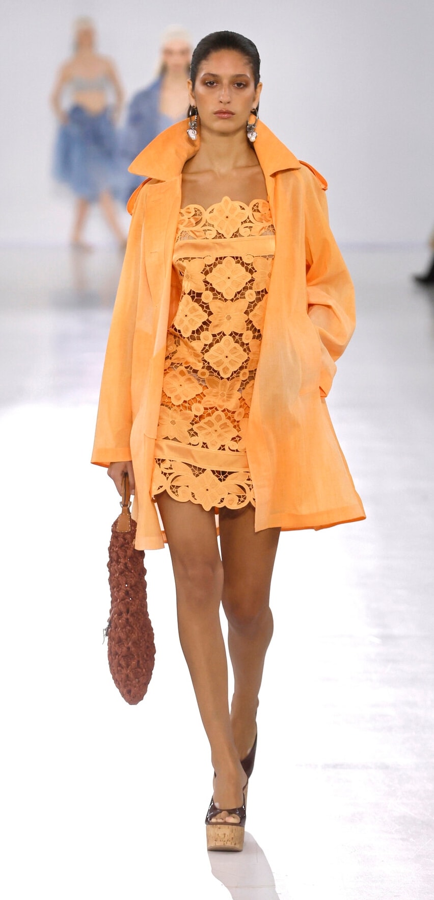 Un look Ermanno Scervino spring-summer 2026 (ph Francesc Ten/MFF)