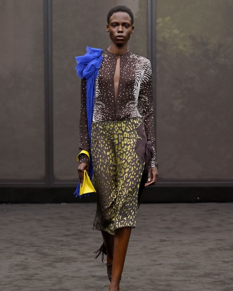 Una proposta Ferragamo spring-summer 2026 (ph Francesc Ten/MFF)