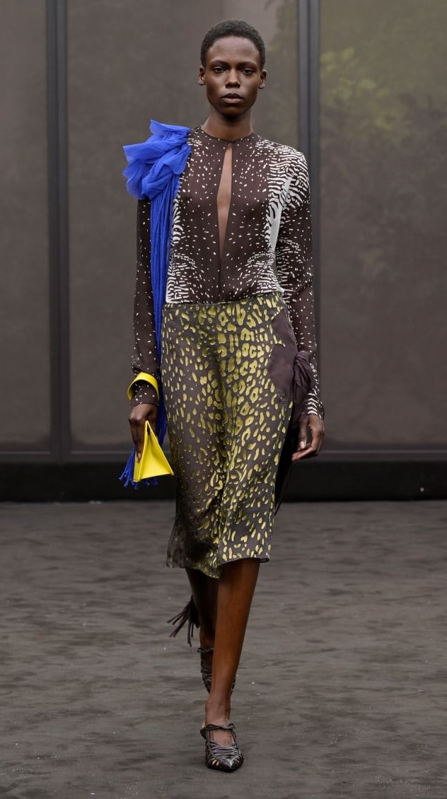 Una proposta Ferragamo spring-summer 2026 (ph Francesc Ten/MFF)