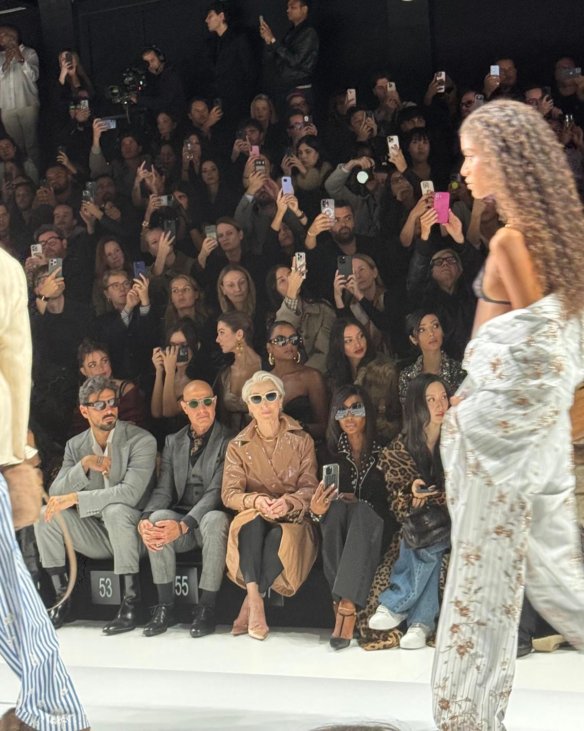 Meryl Streep e Stanley Tucci allo show di Dolce&Gabbana spring-summer 2026 (ph Stefano Roncato)
