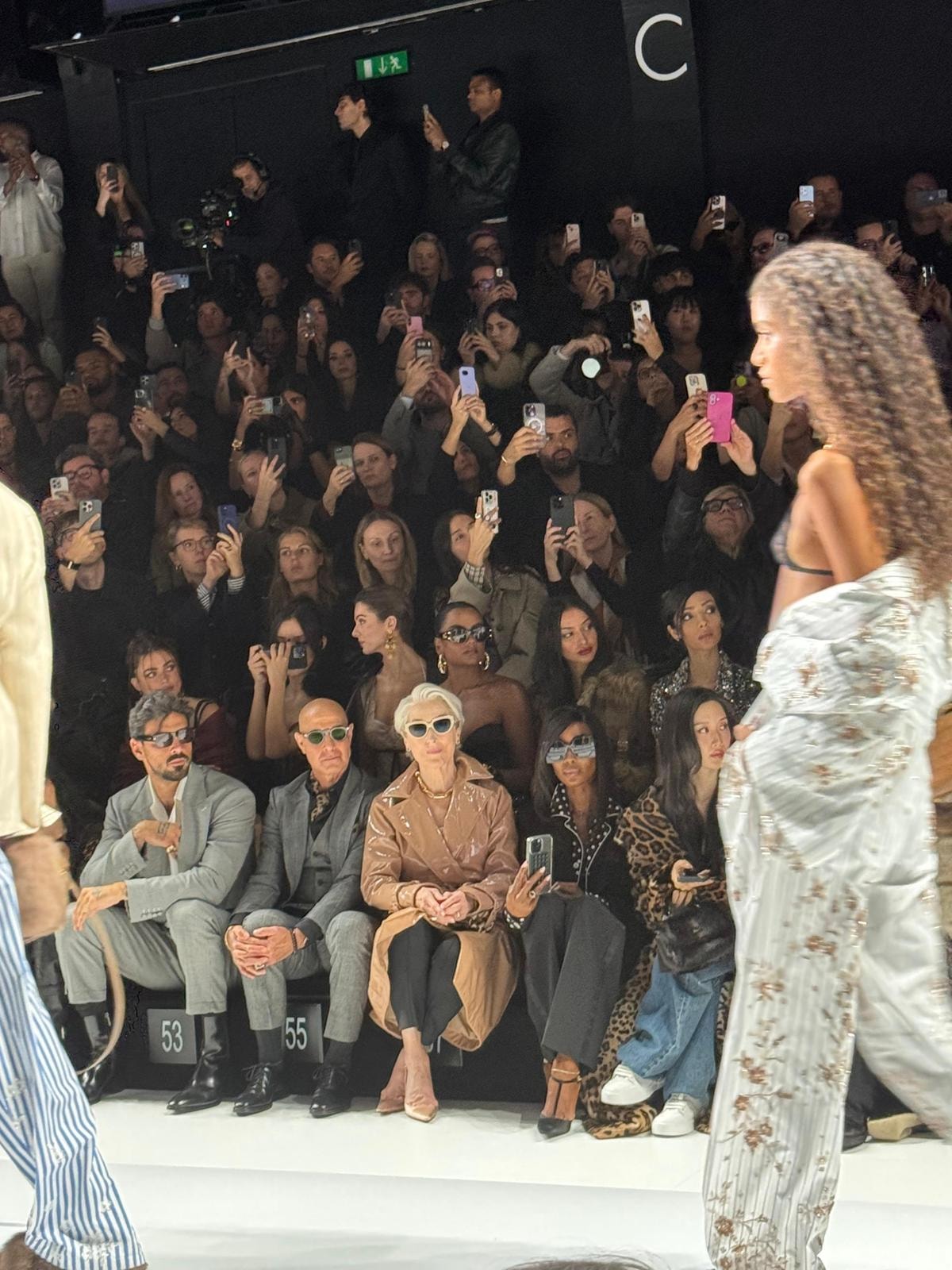 Meryl Streep e Stanley Tucci allo show di Dolce&Gabbana spring-summer 2026 (ph Stefano Roncato)