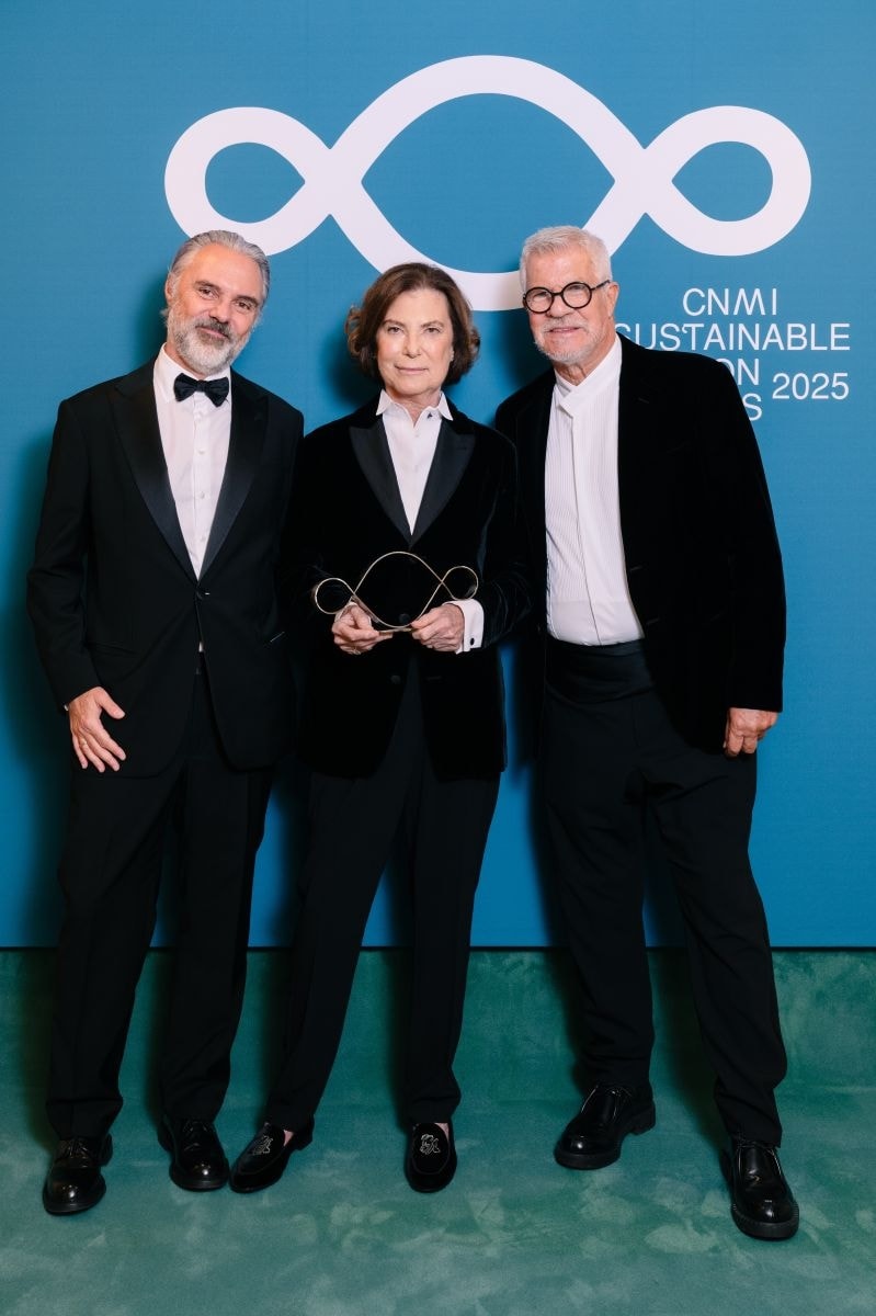 Da sinistra, Leo Dell'Orco, Silvana Armani e Andrea Camerana (courtesy Cnmi)