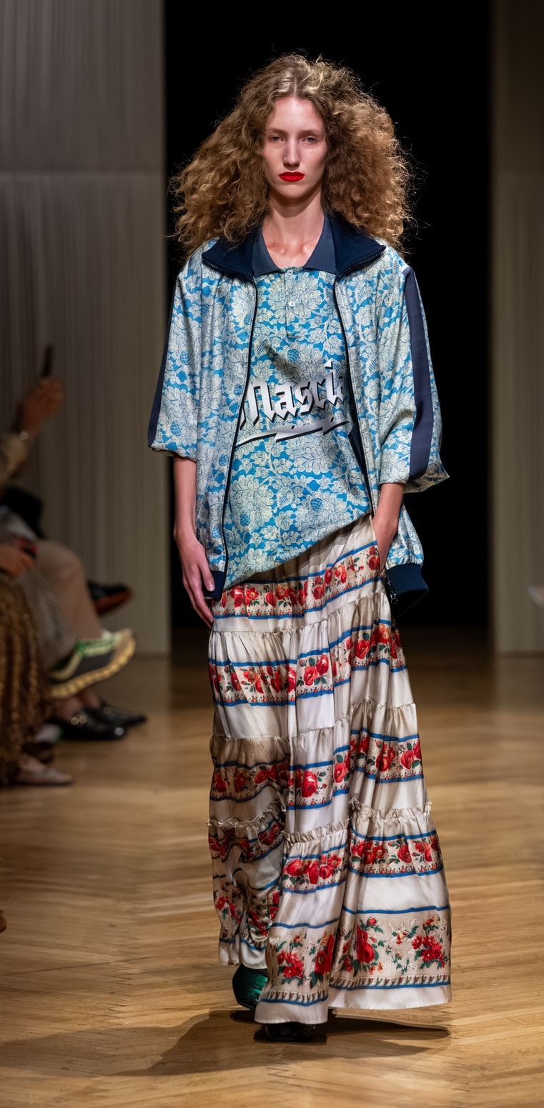 Un look Pierre-Louis Mascia spring-summer 2026 (ph Francesc Ten/MFF)