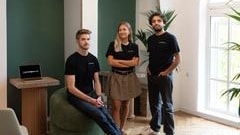 Andrea Lonza, Martina Domenicali e Paolo Fois, fondatori di Lexroom