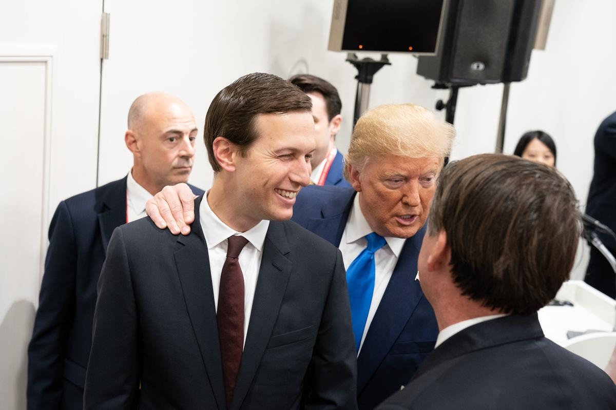 Jared Kushner e Donald Trump