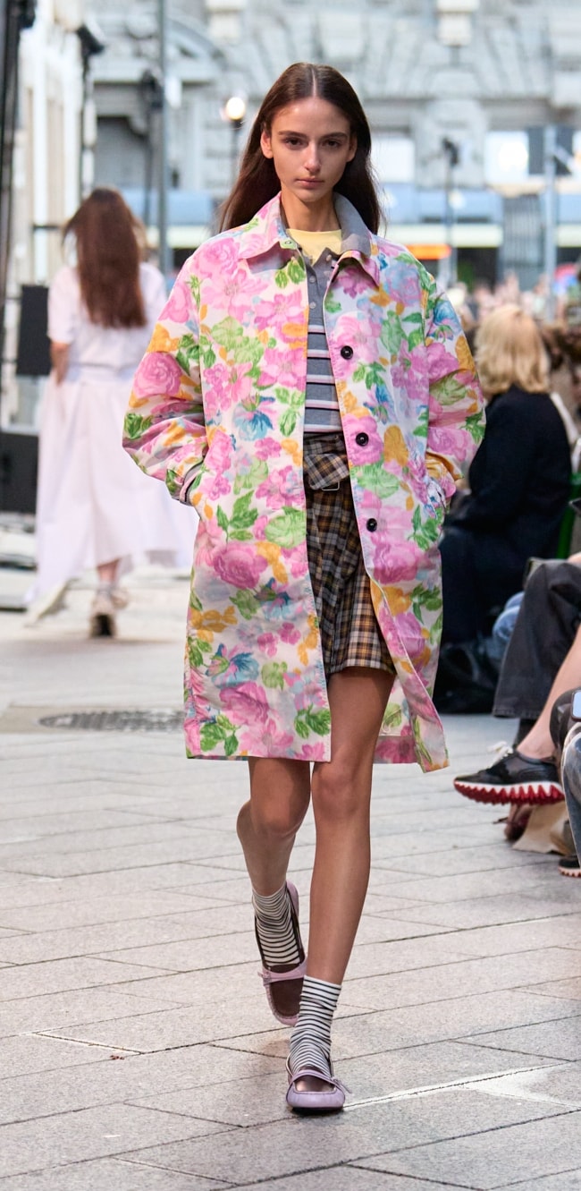 Un look Msgm primavera-estate 2026 (courtesy Msgm)