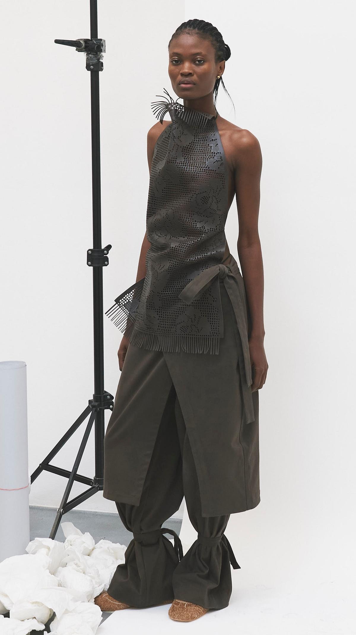 Un look Federico Cina spring-summer 2026 (courtesy Federico Cina)