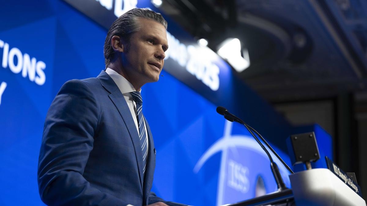 Pete Hegseth, segretario della Guerra Usa
