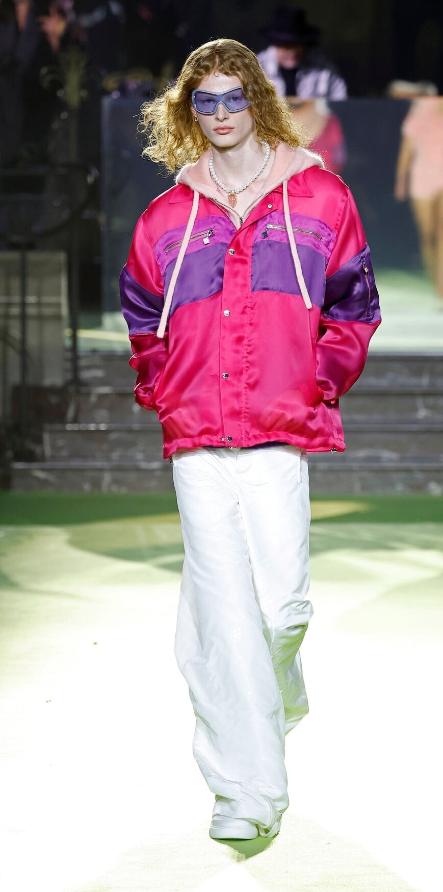 Un look Casablanca spring-summer 2026 (ph Francesc Ten/MFF)