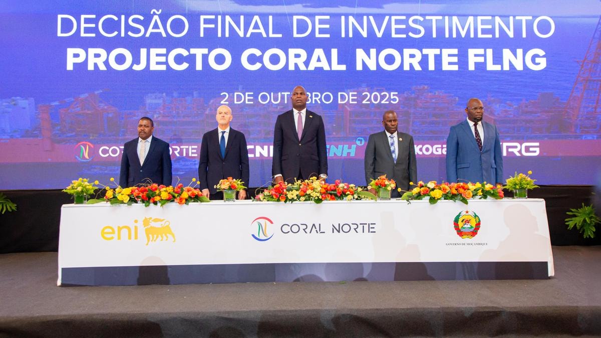 Eni cresce in Mozambico