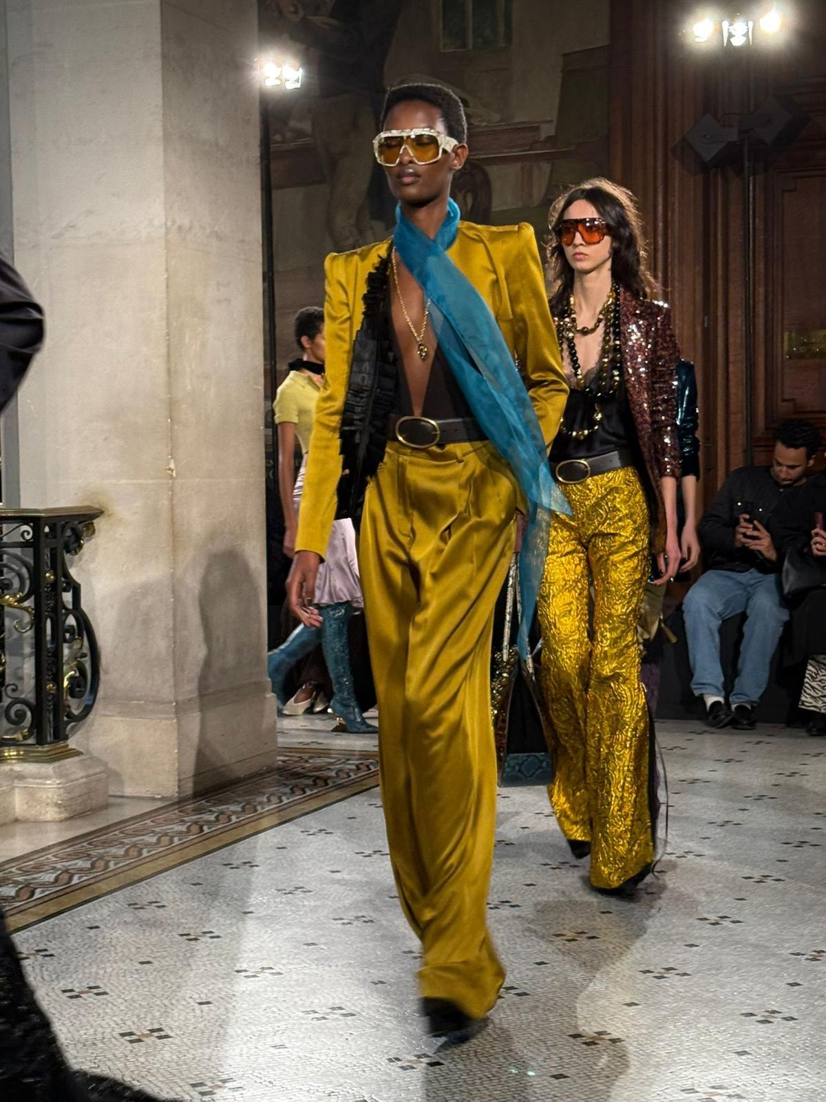 Un momento della sfilata Nina Ricci primavera-estate 2026 (foto Tommaso Palazzi)