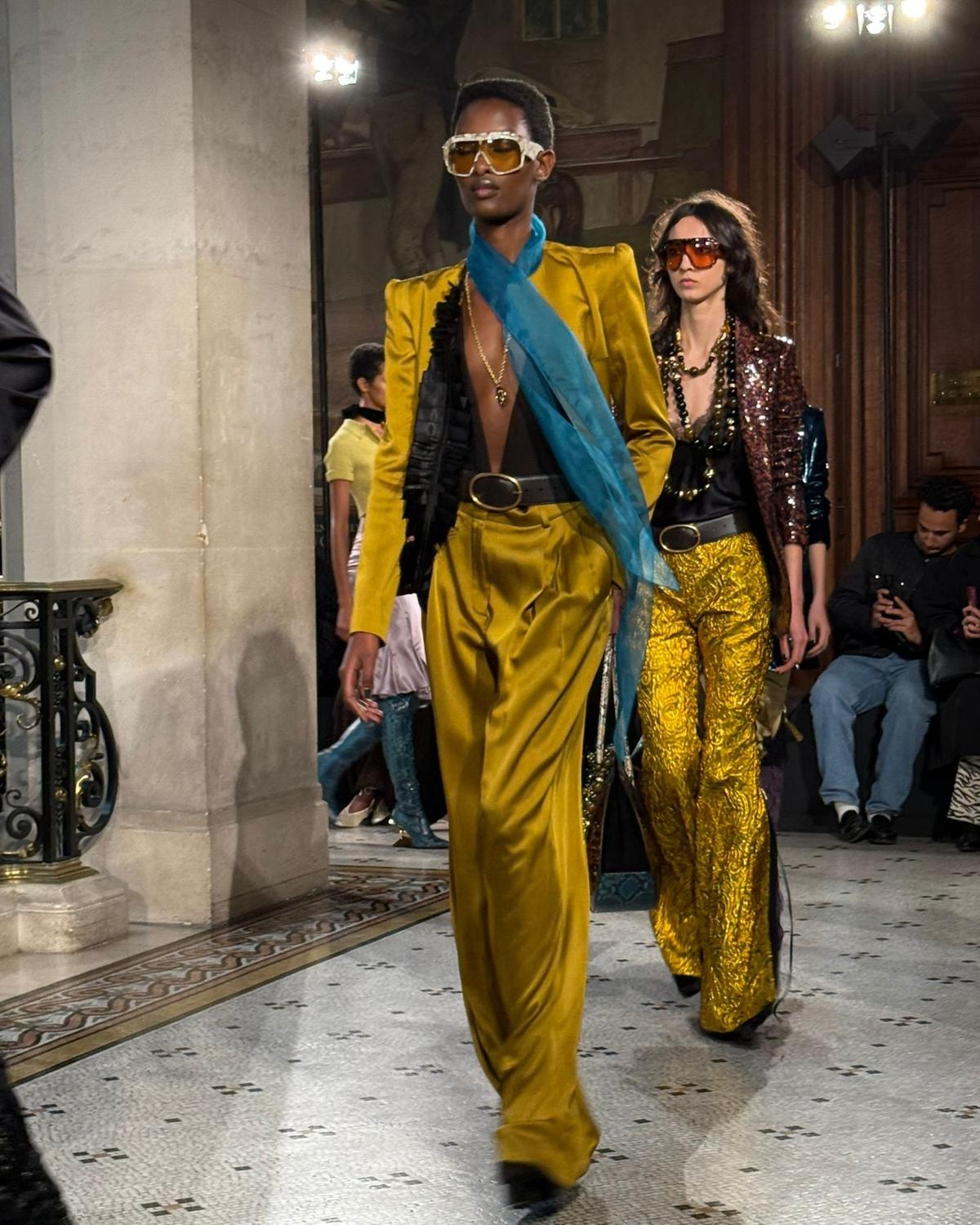 Un momento della sfilata Nina Ricci primavera-estate 2026 (foto Tommaso Palazzi)