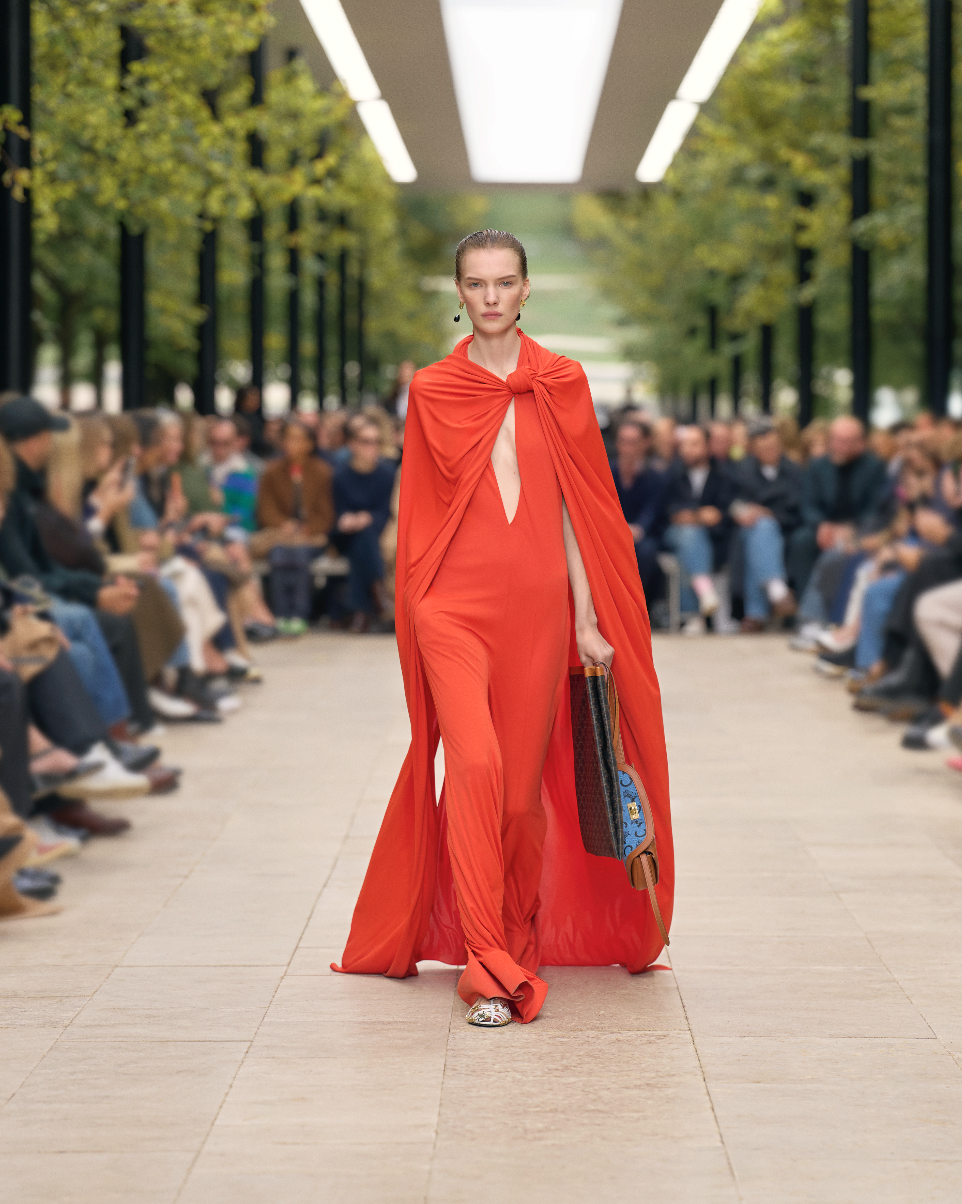 Un look Celine spring-summer 2026 (courtesy Celine)